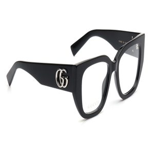 Image 2 of Black Butterfly Eyeglasses for Women from Gucci Available at Titan Eye+