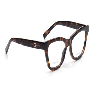 Image 2 of Havana CatEye Eyeglasses for Women from Gucci Available at Titan Eye+