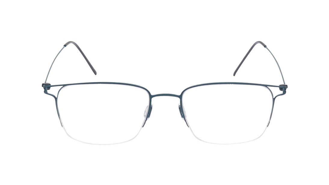 Image 1 of Grey Square Eyeglasses for Men and Women from Zefr Available at Titan Eye+