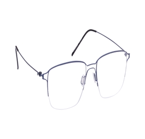Image 2 of Blue Rectangle Eyeglasses for Men and Women from Zefr Available at Titan Eye+
