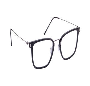 Image 2 of Black Wayfarer Eyeglasses for Men and Women from Zefr Available at Titan Eye+