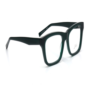 Image 2 of Green Rectangle Eyeglasses for Men and Women from Zefr Available at Titan Eye+
