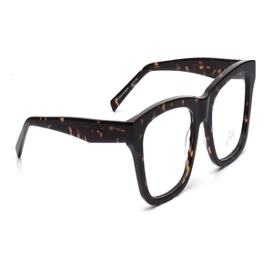 Image 2 of Havana Rectangle Eyeglasses for Men and Women from Zefr Available at Titan Eye+