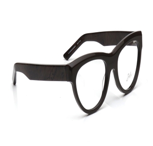 Image 2 of Black CatEye Eyeglasses for Women from Zefr Available at Titan Eye+