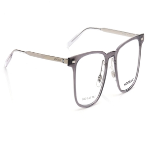 Image 2 of Grey Rectangle Eyeglasses for Men from Montblanc Available at Titan Eye+