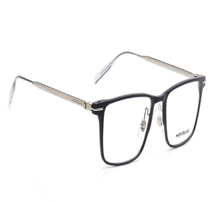 Image 2 of Black Rectangle Eyeglasses for Men from Montblanc Available at Titan Eye+