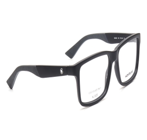 Image 2 of Black Rectangle Eyeglasses for Men from Montblanc Available at Titan Eye+