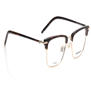 Image 2 of Havana Clubmaster Eyeglasses for Men from Montblanc Available at Titan Eye+