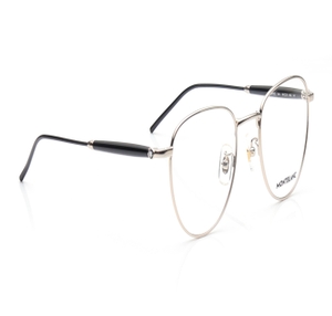 Image 2 of Silver Geometric Eyeglasses for Men from Montblanc Available at Titan Eye+