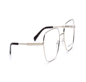 Image 2 of Silver Square Eyeglasses for Men from Michael Kors Available at Titan Eye+