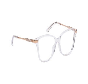 Image 2 of Transparent Round Eyeglasses for Women from Michael Kors Available at Titan Eye+