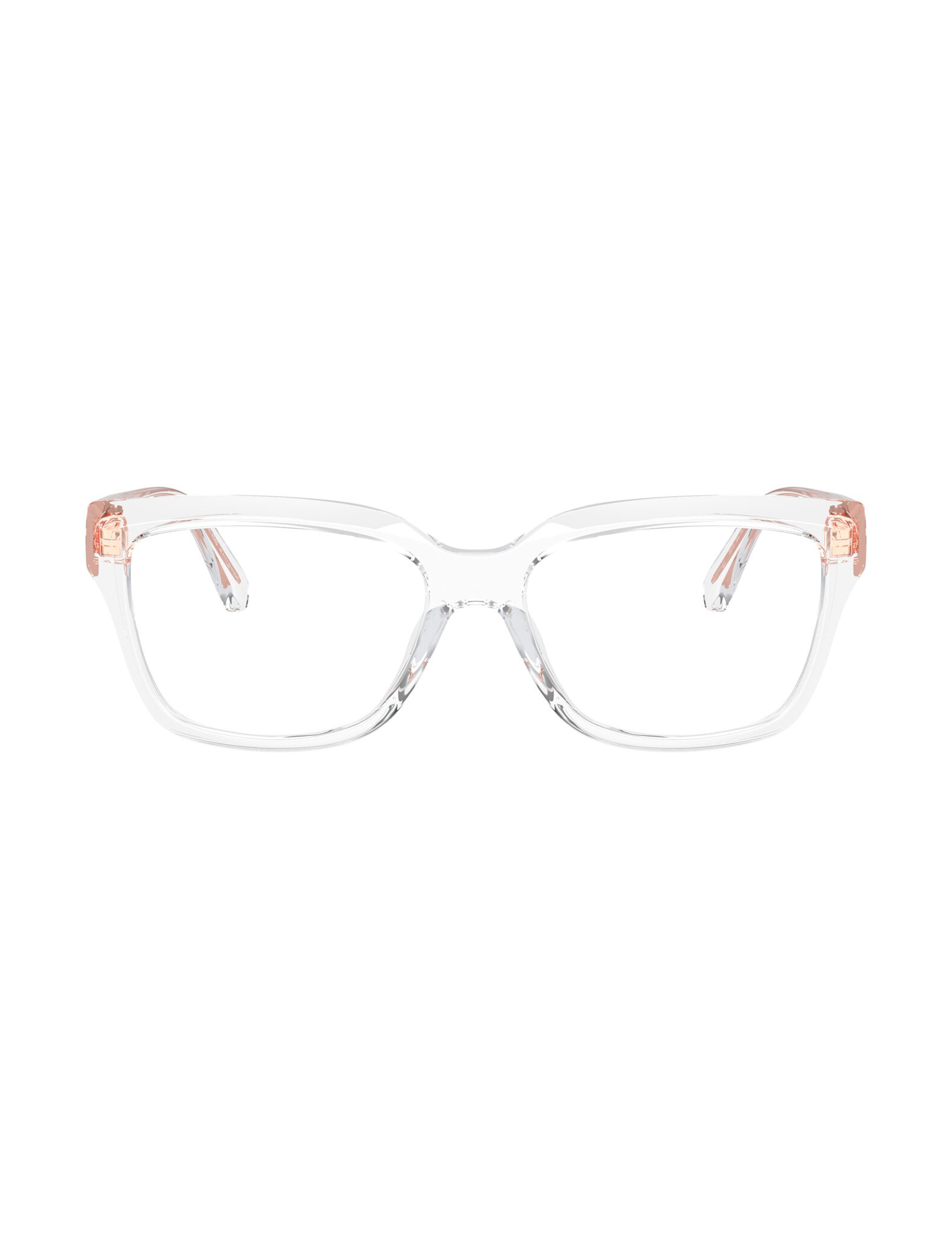 Image 1 of Crystal Rectangle Eyeglasses for Women from Michael Kors Available at Titan Eye+