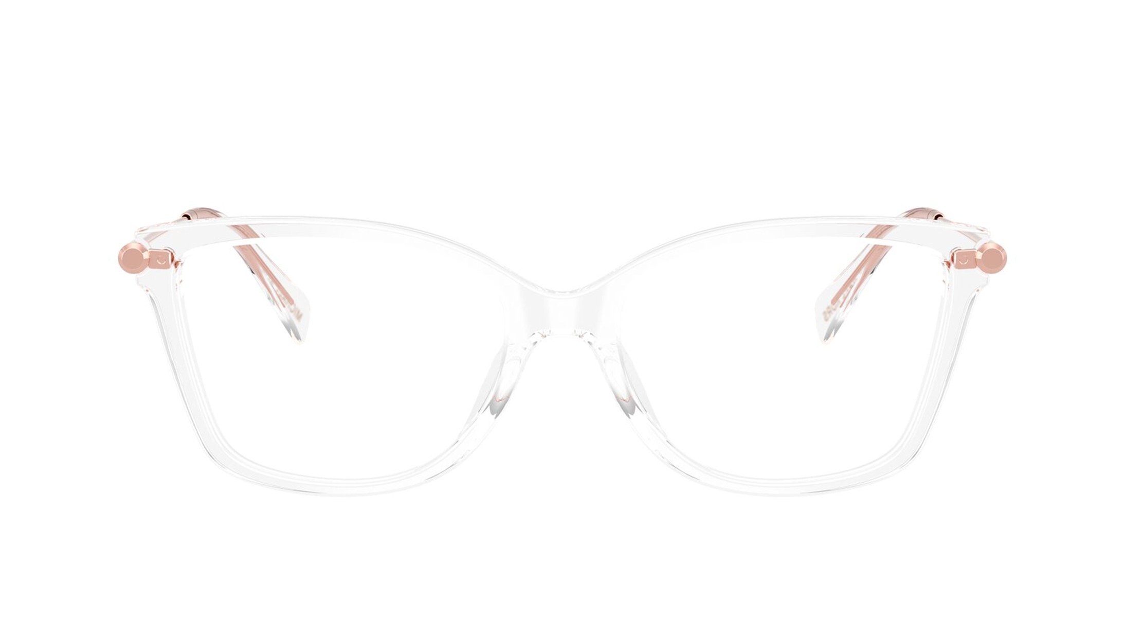 Image 1 of Crystal Rectangle Eyeglasses for Women from Michael Kors Available at Titan Eye+