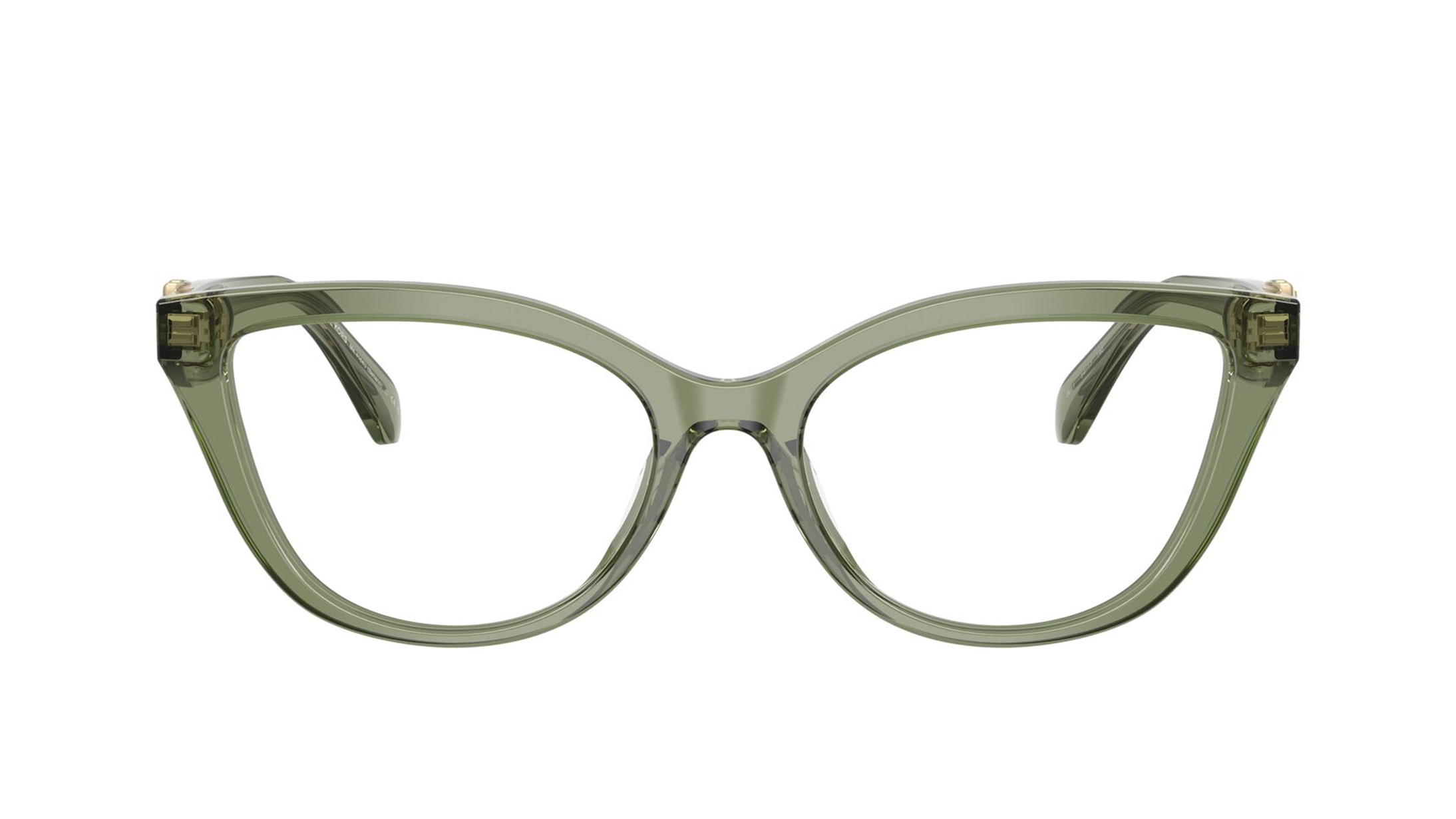 Image 1 of Green CatEye Eyeglasses for Women from Michael Kors Available at Titan Eye+