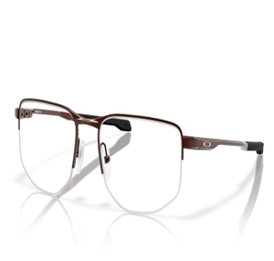 Image 2 of Blue Rectangle Eyeglasses for Men from Oakley Available at Titan Eye+