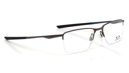 Image 2 of Brown Rectangle Eyeglasses for Men from Oakley Available at Titan Eye+