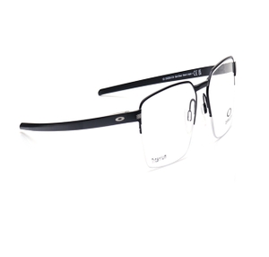 Image 2 of Black Rectangle Eyeglasses for Women from Oakley Available at Titan Eye+