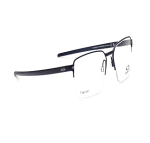 Image 2 of Black Rectangle Eyeglasses for Men from Oakley Available at Titan Eye+