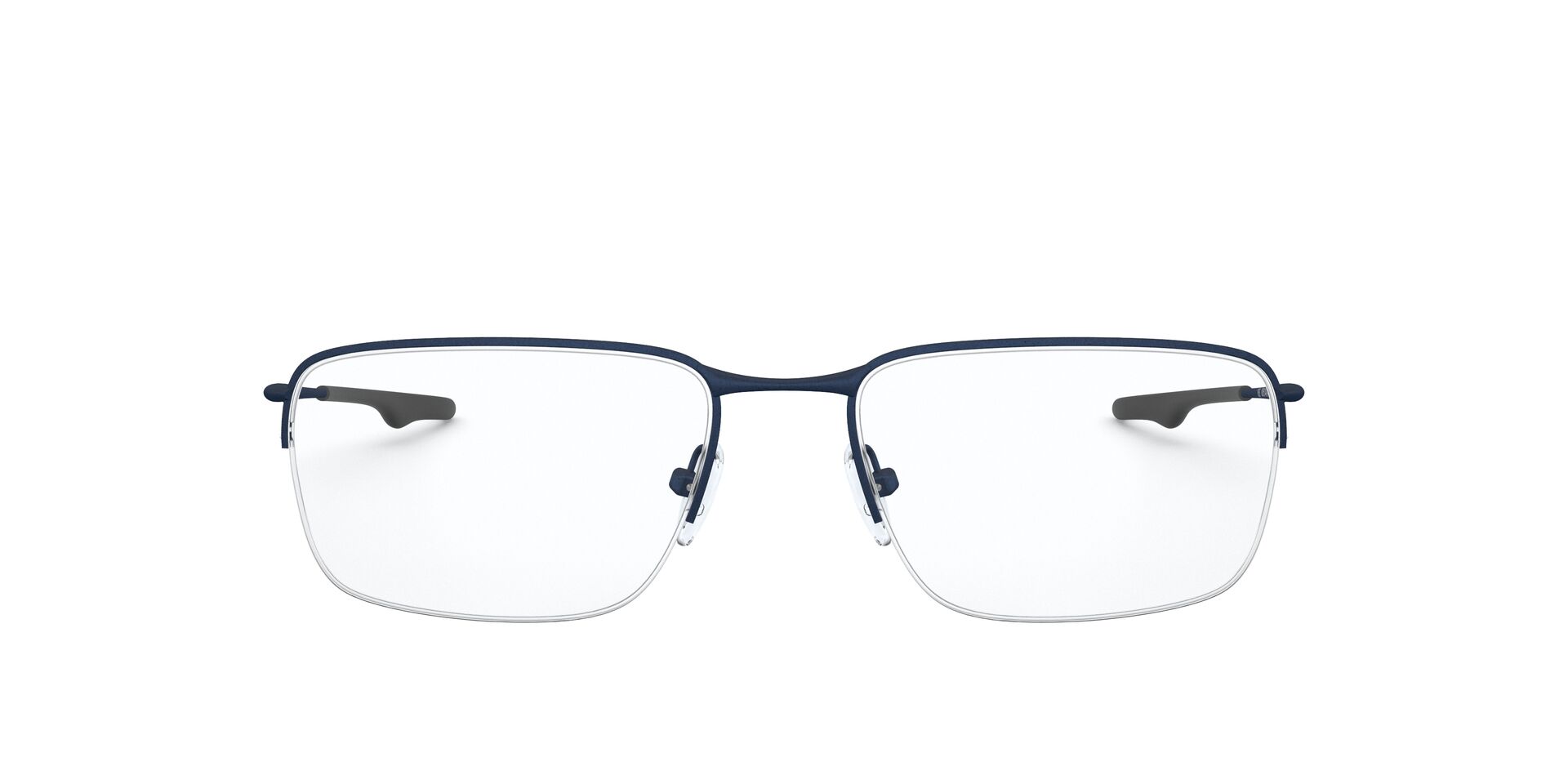 Image 1 of Blue Square Eyeglasses for Men from Oakley Available at Titan Eye+