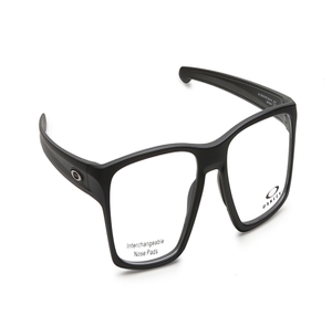 Image 2 of Black Square Eyeglasses for Men from Oakley Available at Titan Eye+