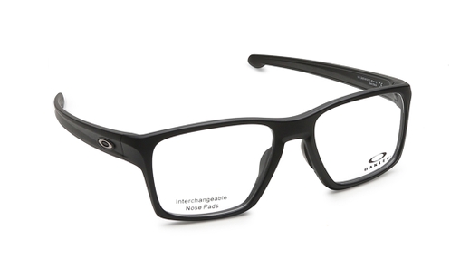 Image 2 of Black Square Eyeglasses for Men from Oakley Available at Titan Eye+