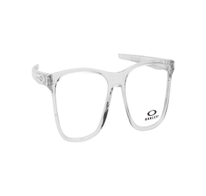 Image 2 of White Rectangle Eyeglasses for Men from Oakley Available at Titan Eye+