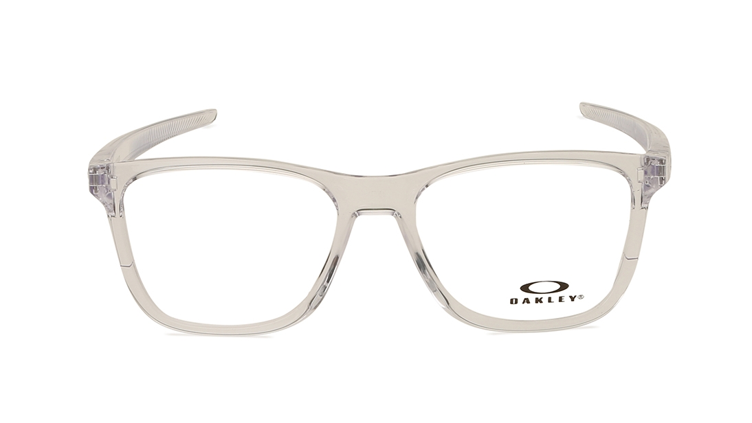 Image 1 of White Rectangle Eyeglasses for Men from Oakley Available at Titan Eye+