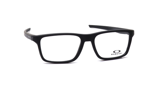 Image 2 of Black Rectangle Eyeglasses for Men from Oakley Available at Titan Eye+