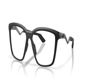 Image 2 of Black Square Eyeglasses for Men and Women from Oakley Available at Titan Eye+