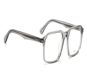 Image 2 of Grey Square Eyeglasses for Men from Police Available at Titan Eye+