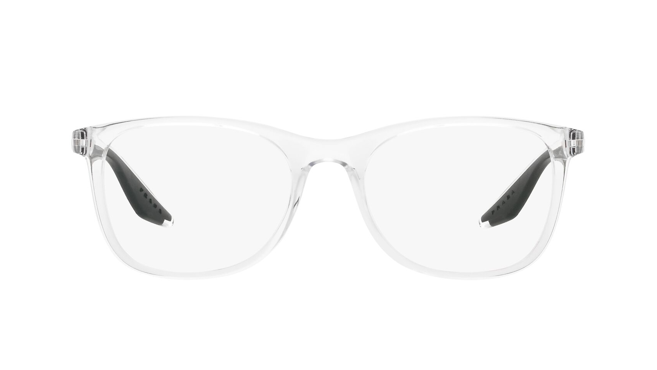 Image 1 of Crystal Pillow Eyeglasses for Men from Prada Available at Titan Eye+