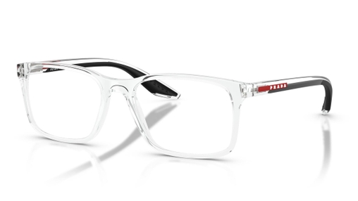 Image 2 of Transparent Pillow Eyeglasses for Men from Prada Available at Titan Eye+