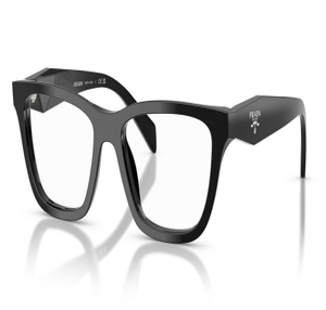 Image 2 of Black Butterfly Eyeglasses for Women from Prada Available at Titan Eye+