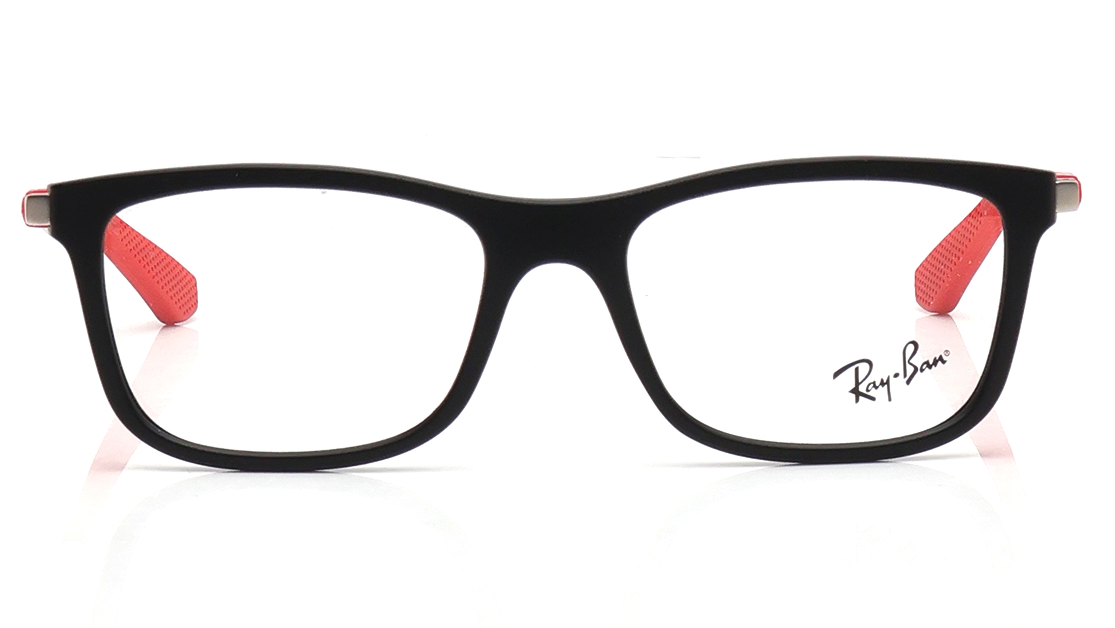 Image 1 of Black Square Eyeglasses for Kids from Rayban Available at Titan Eye+