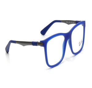 Image 2 of Blue Square Eyeglasses for Kids from Rayban Available at Titan Eye+