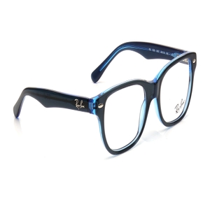 Image 2 of Blue Square Eyeglasses for Kids from Rayban Available at Titan Eye+