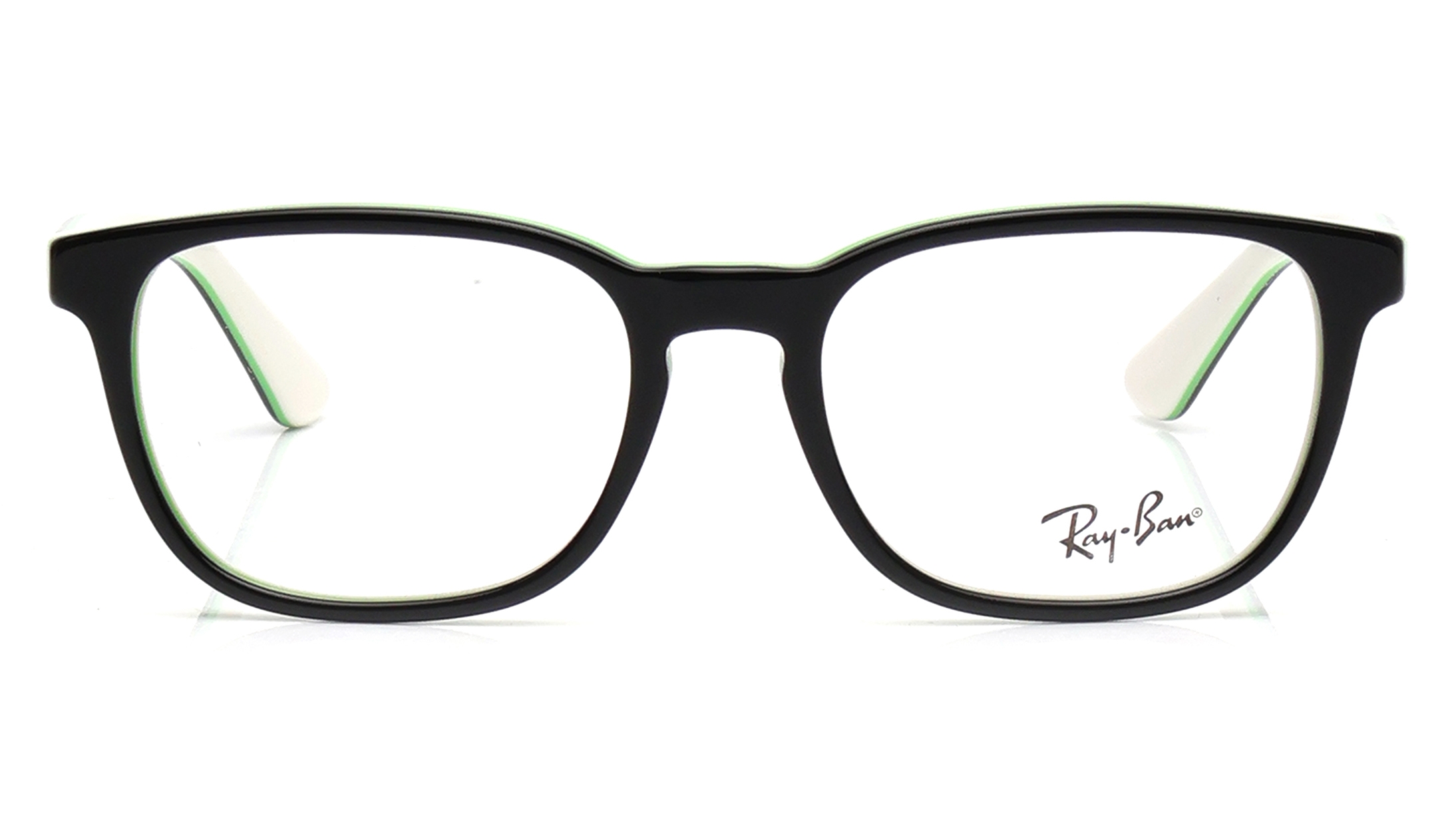 Image 1 of Black Square Eyeglasses for Kids from Rayban Available at Titan Eye+