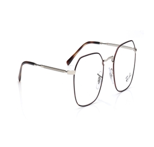 Image 2 of Brown Geometric Eyeglasses for Men and Women from Rayban Available at Titan Eye+