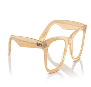 Image 2 of Brown Wayfarer Eyeglasses for Men and Women from Rayban Available at Titan Eye+
