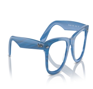 Image 2 of Blue Wayfarer Eyeglasses for Men and Women from Rayban Available at Titan Eye+