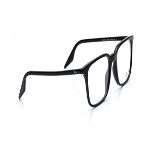 Image 2 of Black Rectangle Eyeglasses for Men and Women from Rayban Available at Titan Eye+