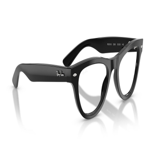 Image 2 of Black CatEye Eyeglasses for Women from Rayban Available at Titan Eye+