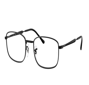 Image 2 of Black Rectangle Eyeglasses for Men and Women from Rayban Available at Titan Eye+