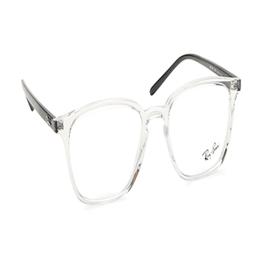 Image 2 of White Square Eyeglasses for Men and Women from Rayban Available at Titan Eye+