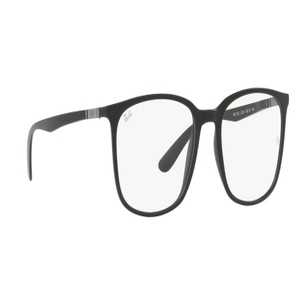 Image 2 of Black Square Eyeglasses for Men And Women from Rayban Available at Titan Eye+