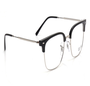 Image 2 of Black Clubmaster Eyeglasses for Men and Women from Rayban Available at Titan Eye+
