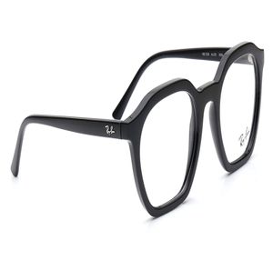 Image 2 of Black Geometric Eyeglasses for Men and Women from Rayban Available at Titan Eye+