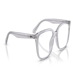 Image 2 of Grey Square Eyeglasses for Men And Women from Rayban Available at Titan Eye+