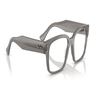 Image 2 of Grey Square Eyeglasses for Men and Women from Rayban Available at Titan Eye+