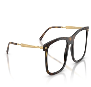 Image 2 of Havana Rectangle Eyeglasses for Men and Women from Rayban Available at Titan Eye+